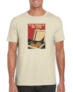 Gruue Pizza t-skjorte circle of life pizzaeske