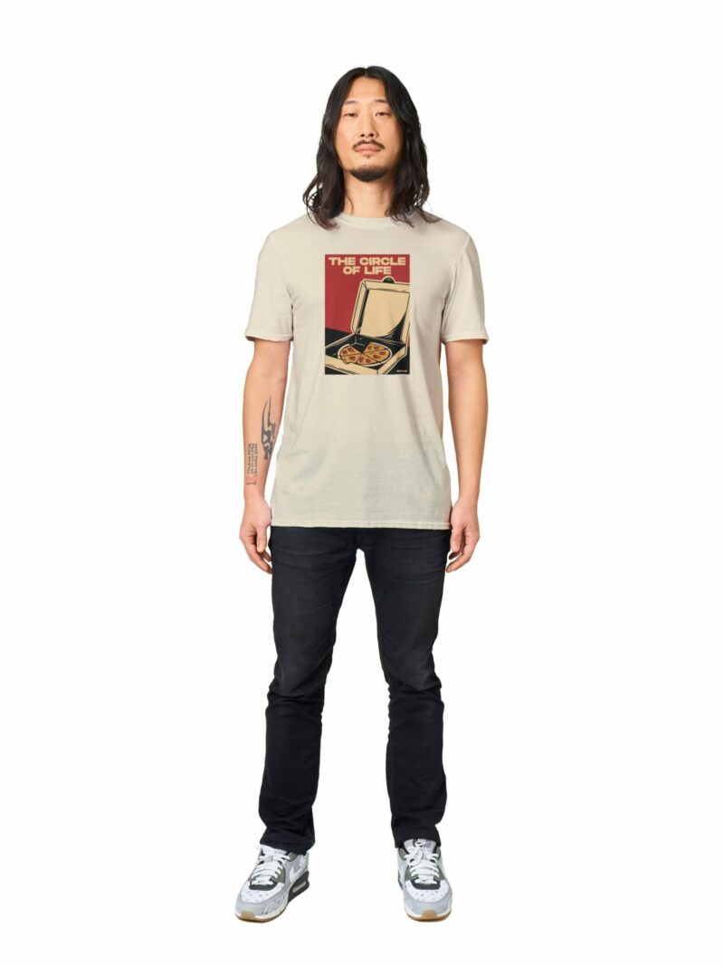 Gruue Pizza t-skjorte circle of life pizzaeske