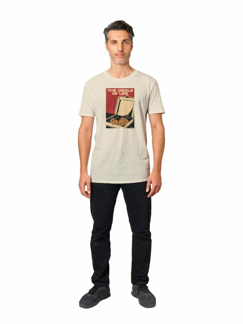 Gruue Pizza t-skjorte circle of life pizzaeske